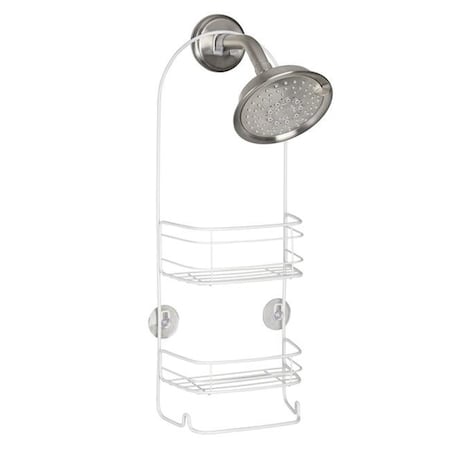 Homecare Products 21 x 4 x 8.75 in. Shower Caddy  White HO149168